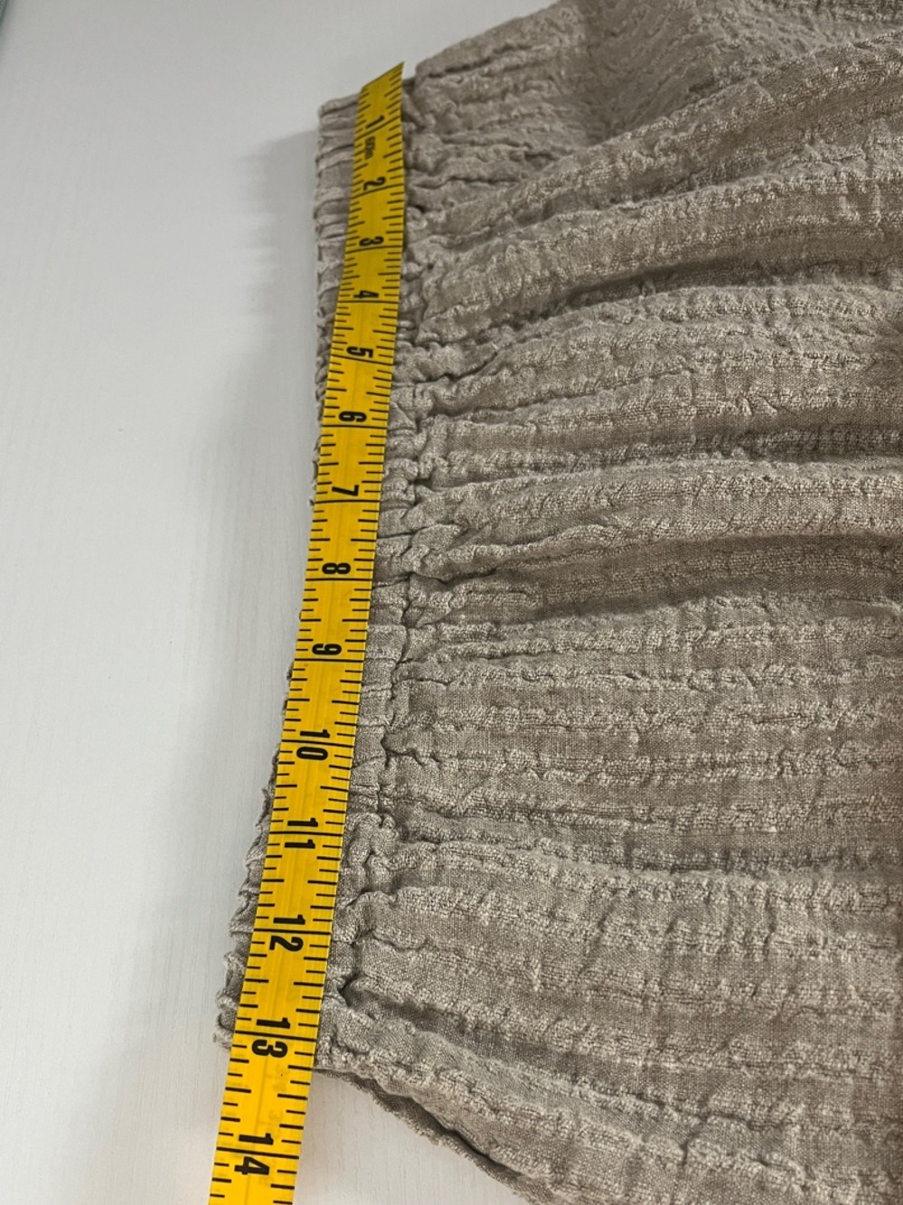 Flax Textured Linen Maxi Skirt Natural Size Medium - Picture 5 of 7